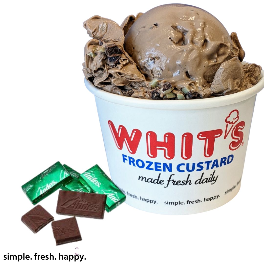 Chocolate Andes Mint Pie