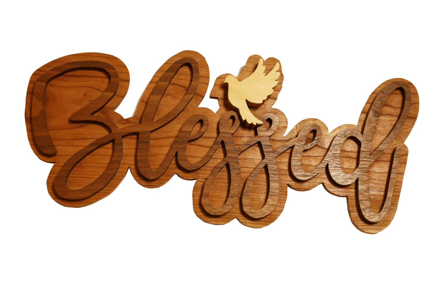 Blessed Inspirational Wood Wall Décor