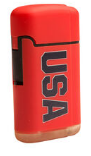 1B3 - USA Red Cigar Lighters