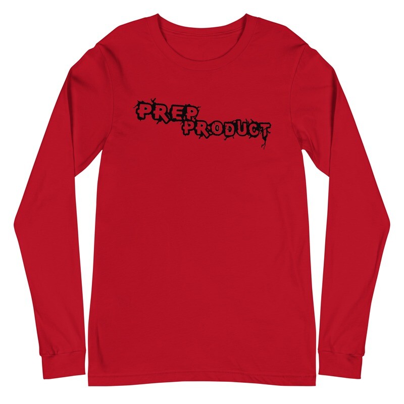 Prep Product Long Sleeve Tee | Black Logo
