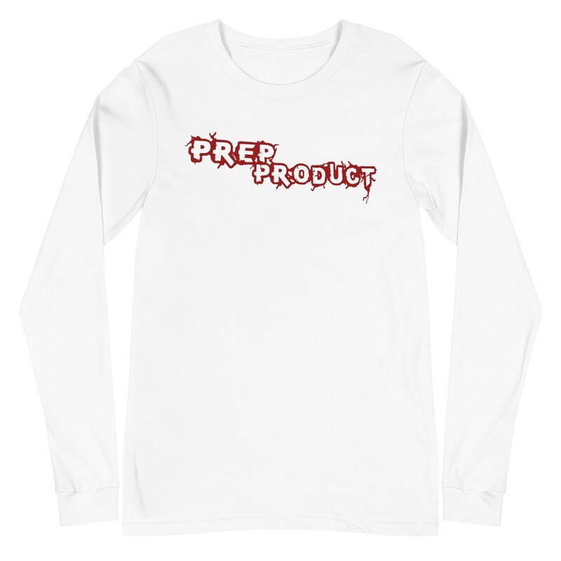 Prep Product Long Sleeve Tee | Red Logo