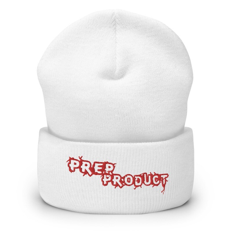 Prep Product Cuffed Beanie | Red Logo