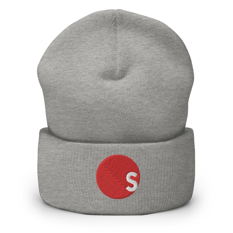 Strength N Motion Cuffed Beanie | Circle Logo