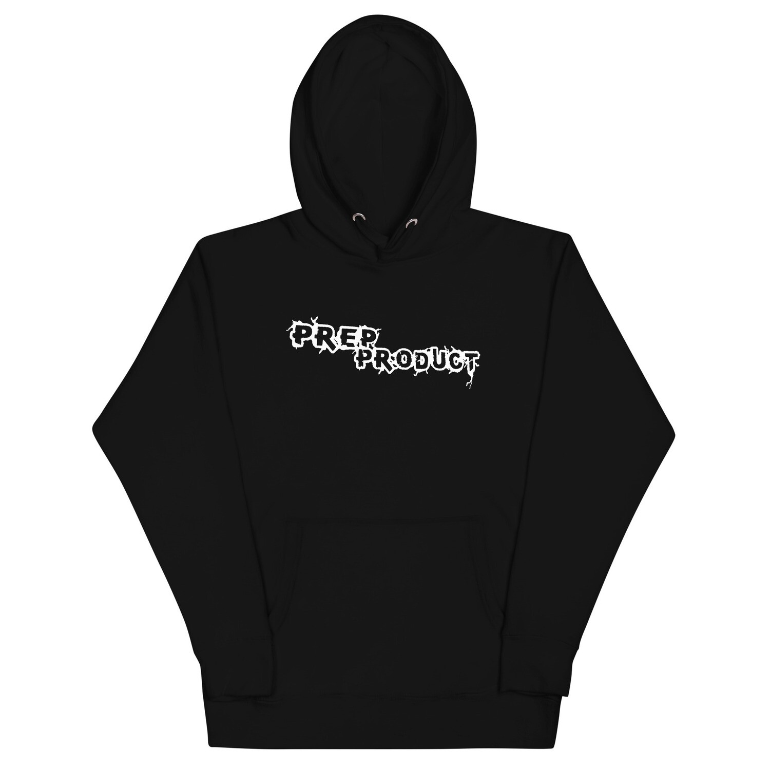 Prep Product Hoodie | White Logo, Color: Black, Size: S