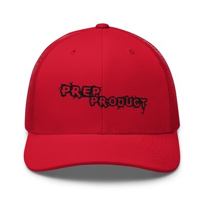 Prep Product Trucker Cap | Black Logo