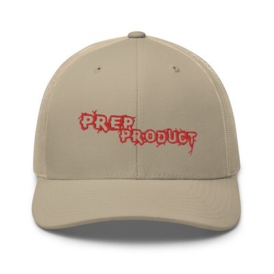 Prep Product Trucker Cap | Red Logo