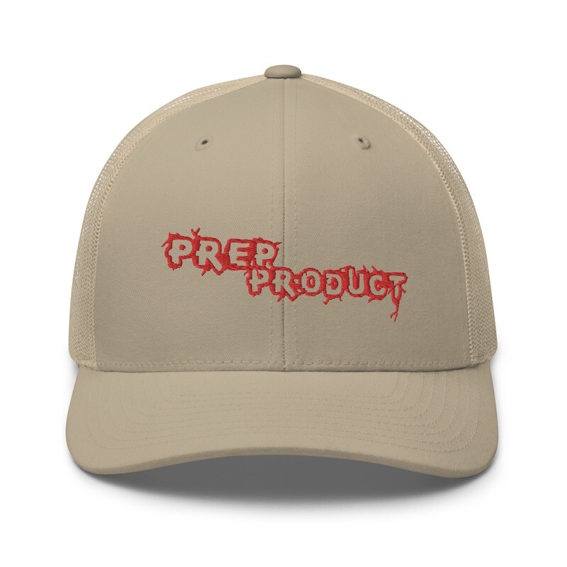Prep Product Trucker Cap | Red Logo