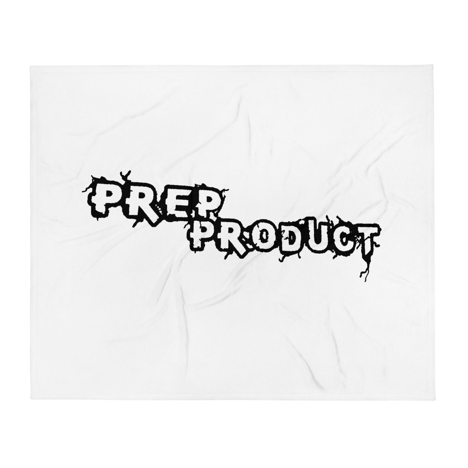 Prep Product Throw Blanket | Black Logo