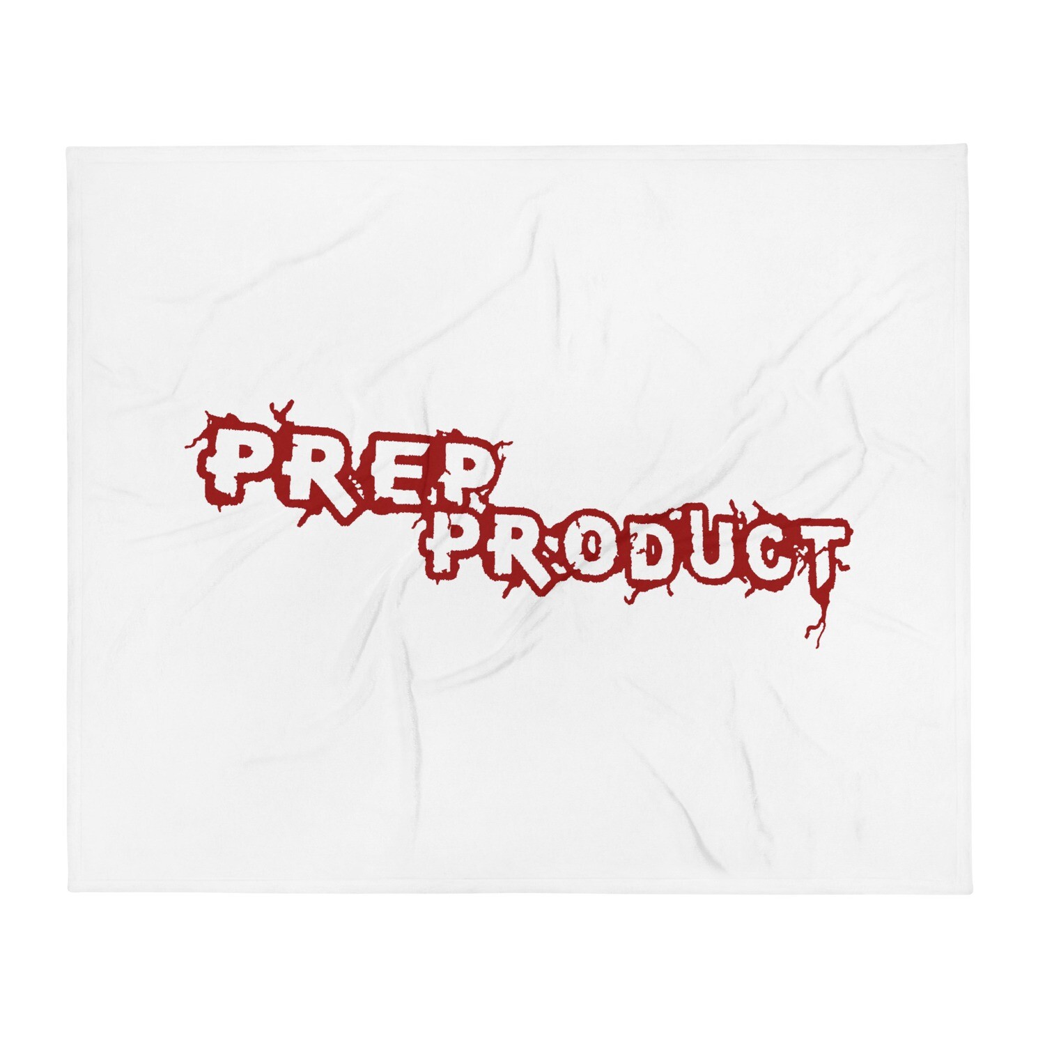 Prep Product Throw Blanket | Red Logo