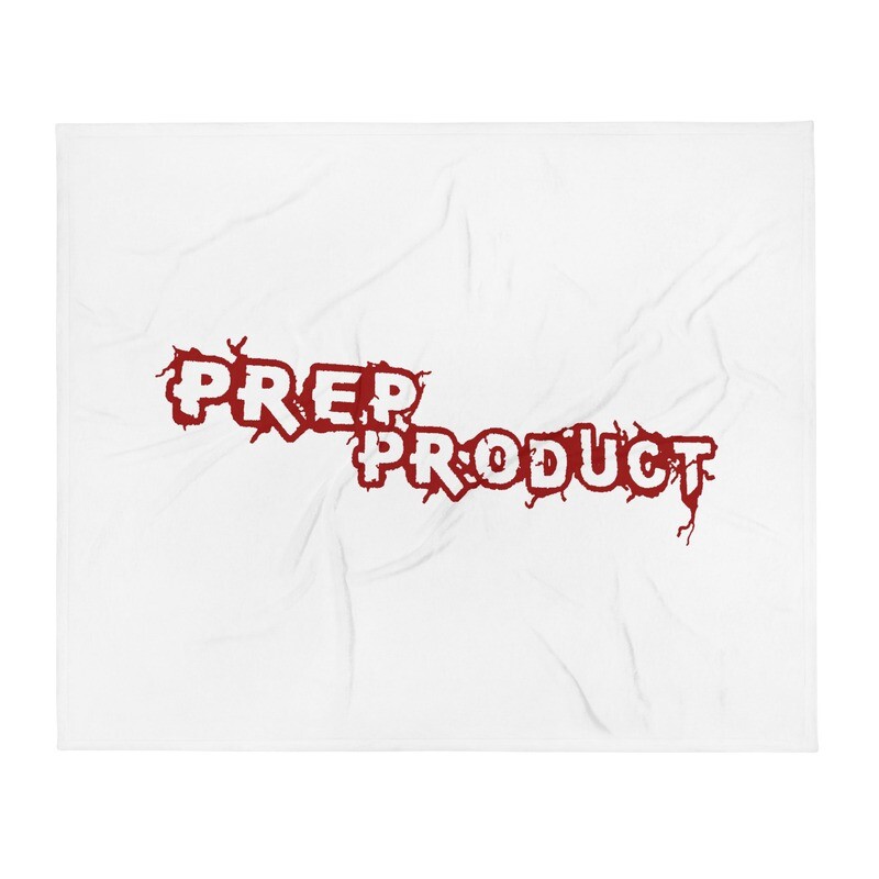 Prep Product Throw Blanket | Red Logo