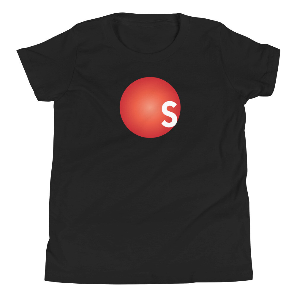 Strength N Motion Youth T-Shirt | Circle Logo, Color: Black, Size: S