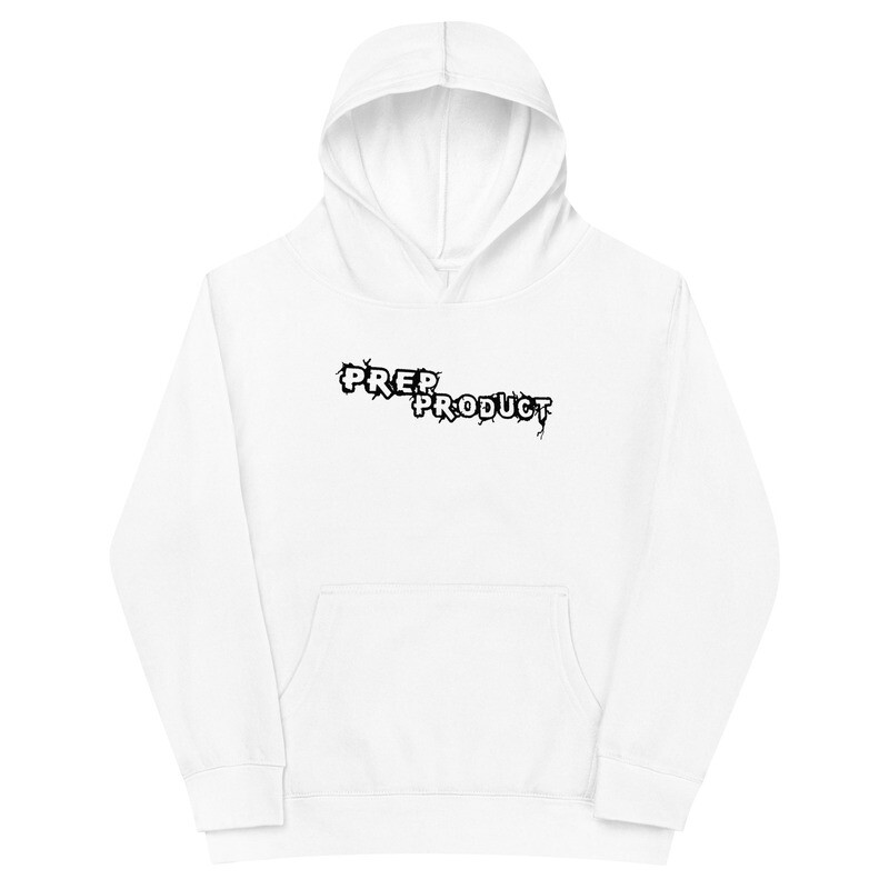 Prep Product Kids Hoodie | Black Logo