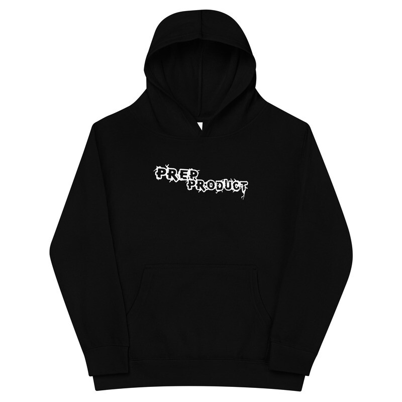 Prep Product Kids Hoodie | White Logo