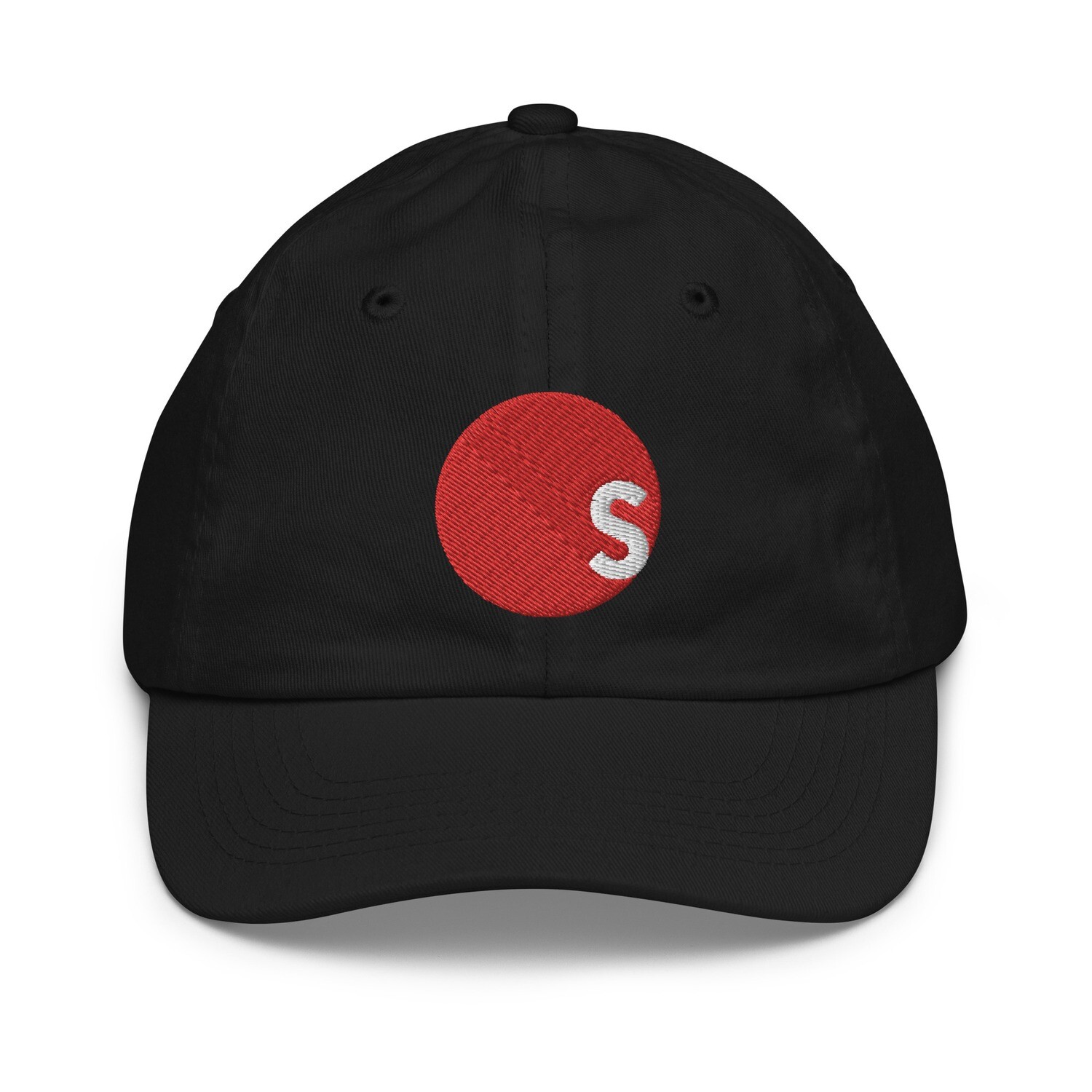 Strength N Motion Youth Cap | Circle Logo, Color: Black