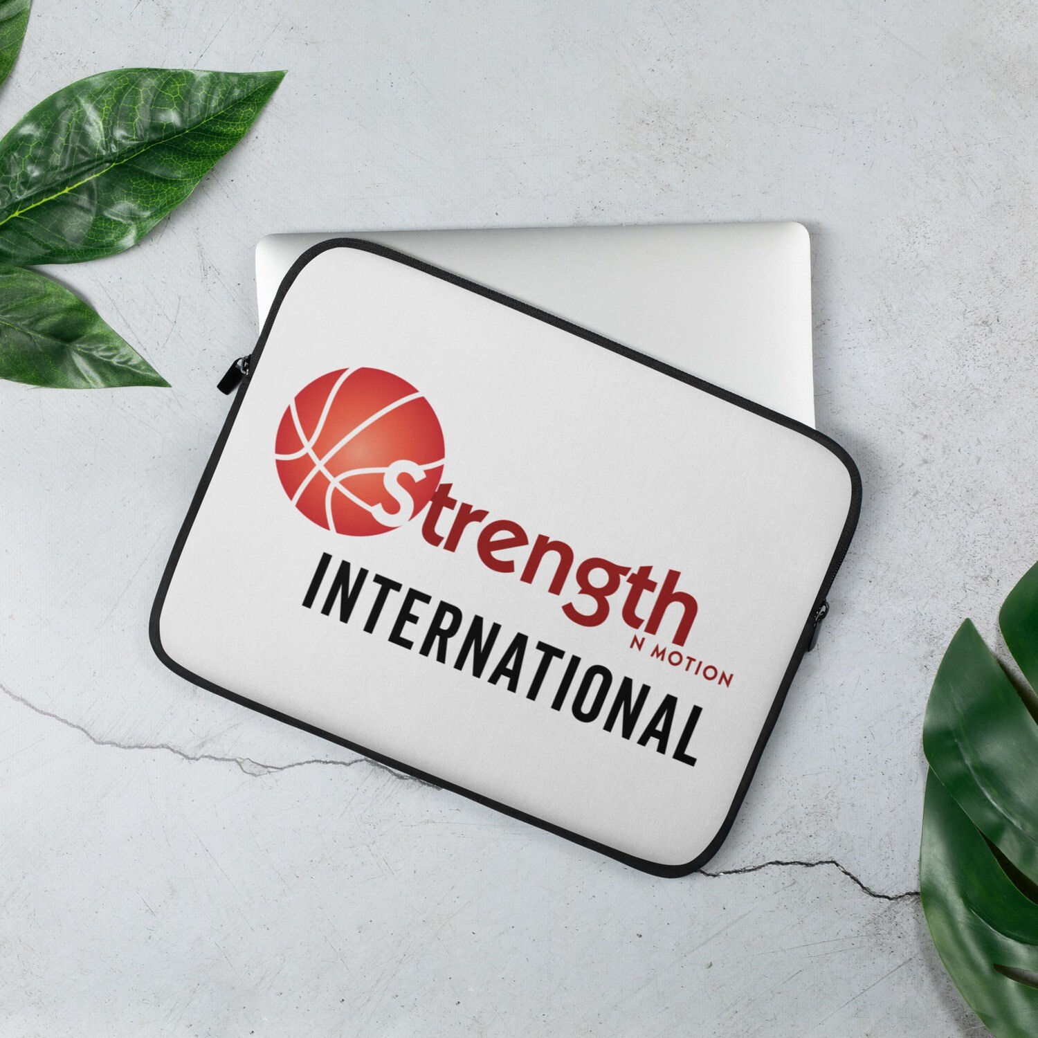 Strength N Motion Laptop Sleeve | White, Size: 13 in