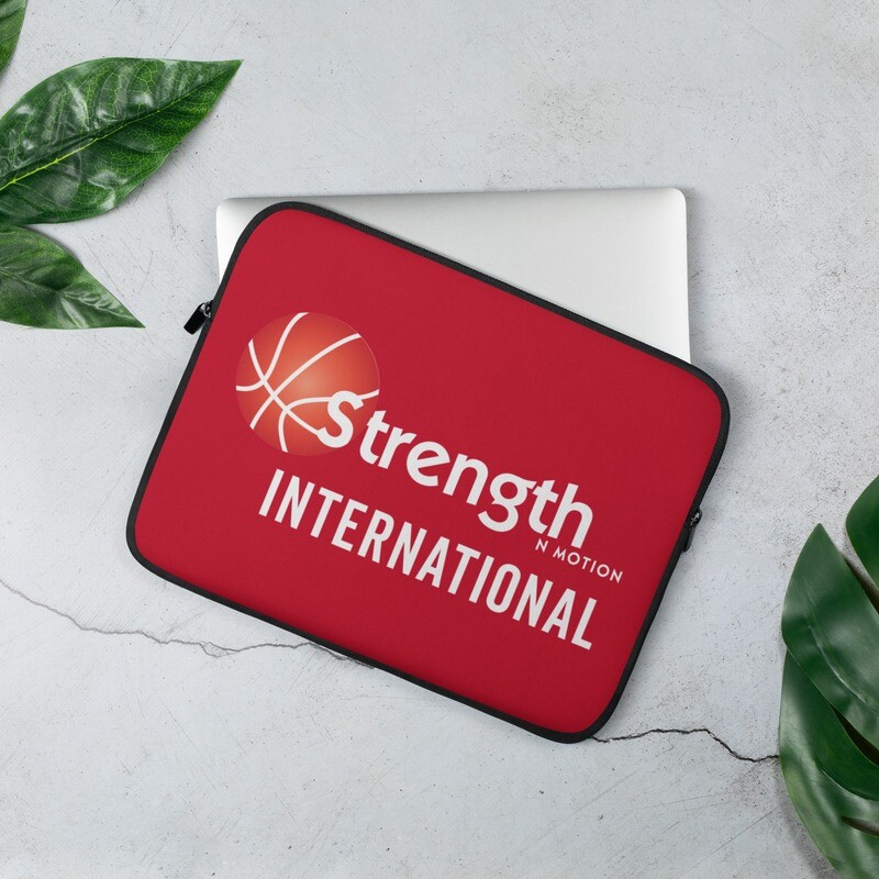 Strength N Motion Laptop Sleeve | Red