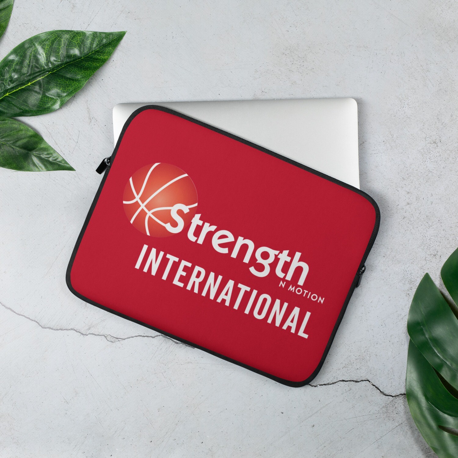 Strength N Motion Laptop Sleeve | Red, Size: 13 in