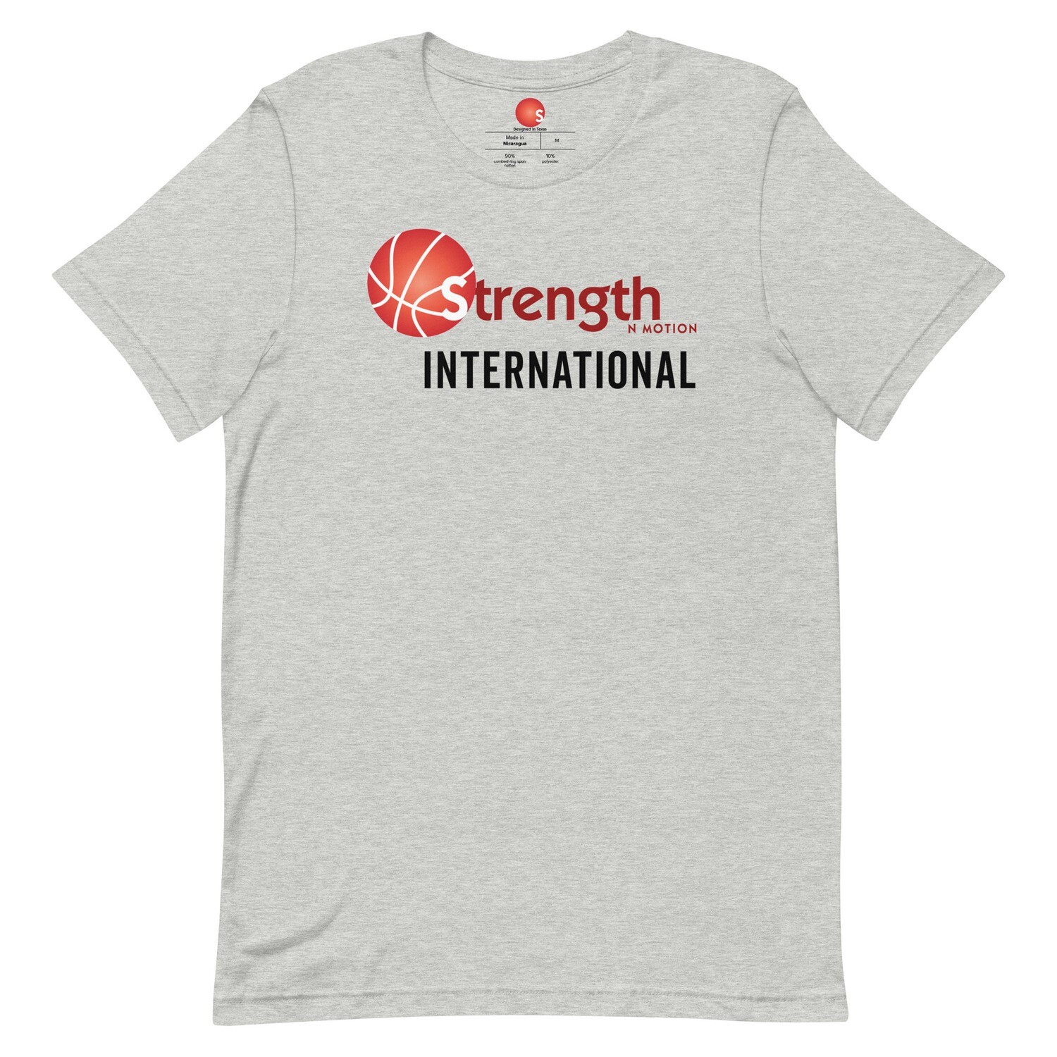 Strength N Motion T-Shirt | Light Colors, Color: Athletic Heather, Size: XS