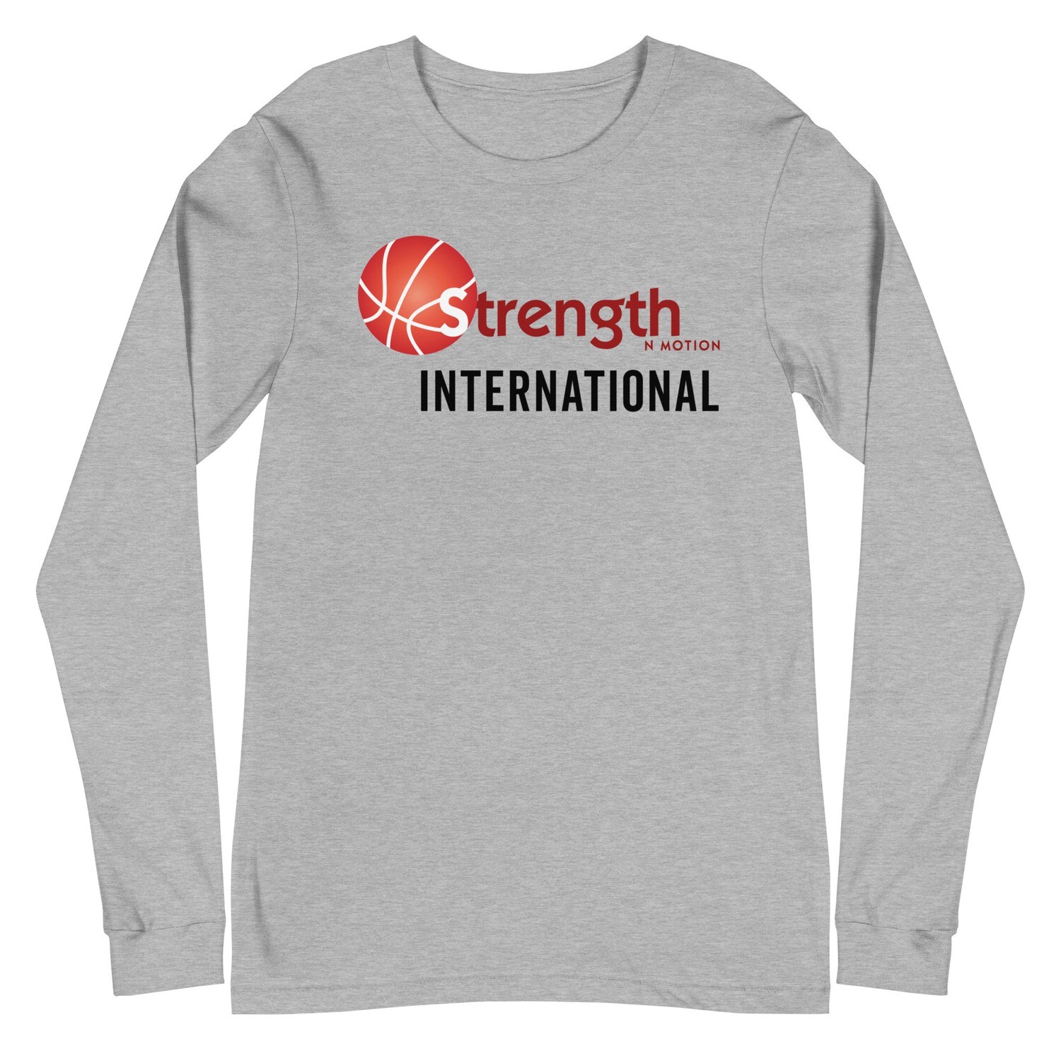 Strength N Motion Long Sleeve Tee | Light Colors, Color: Athletic Heather, Size: XS