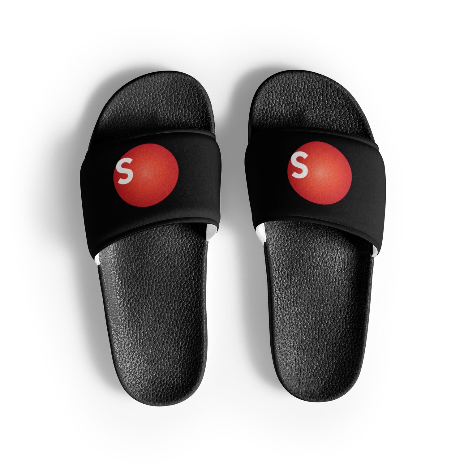 Strength N Motion Slides | Black Strap, Color: Black, Size: 6.5