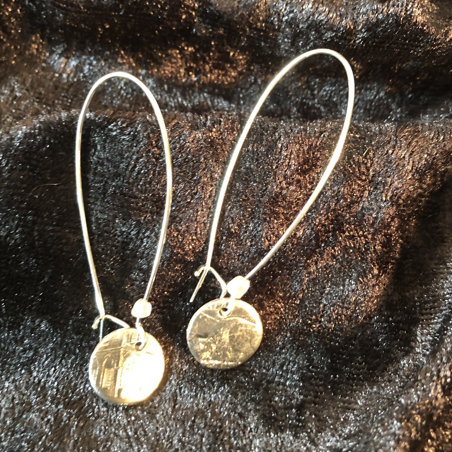 Coin earrings
