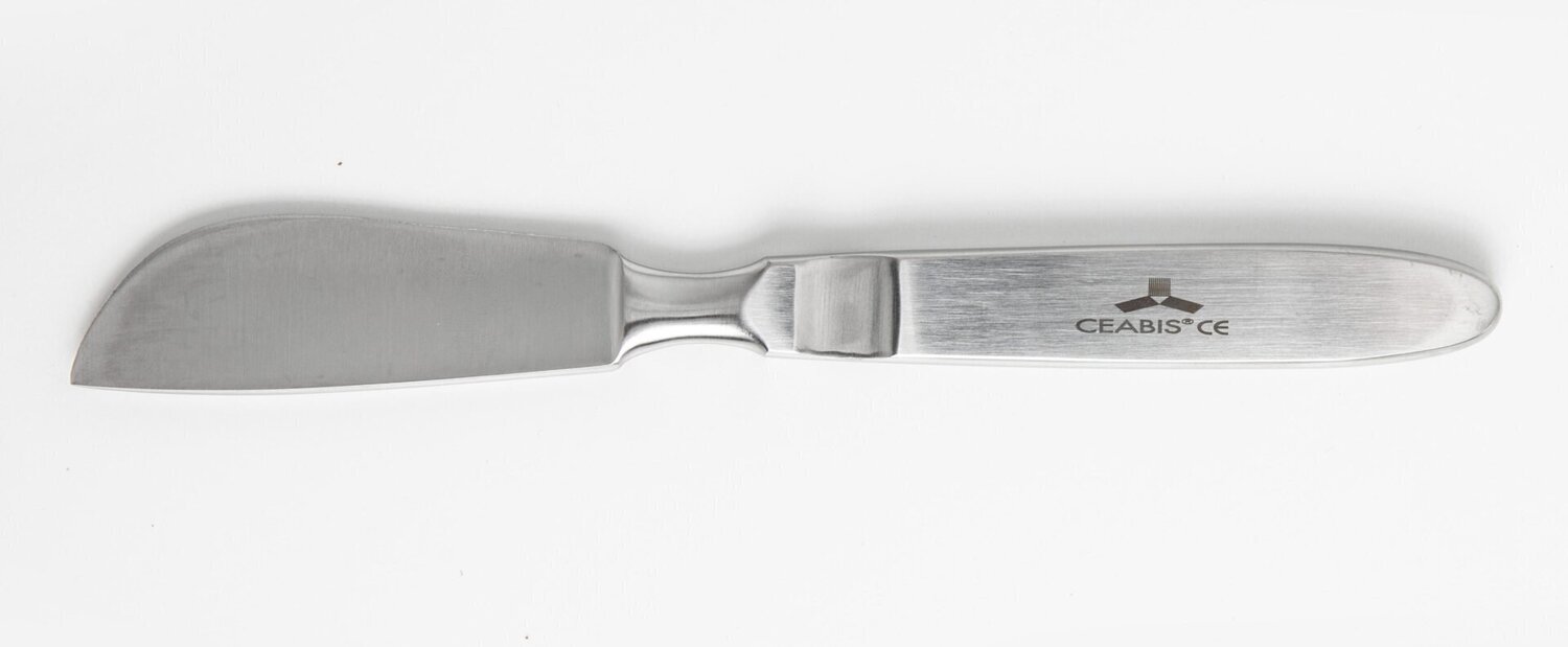 Couteau d'autopsie avec manche en métal