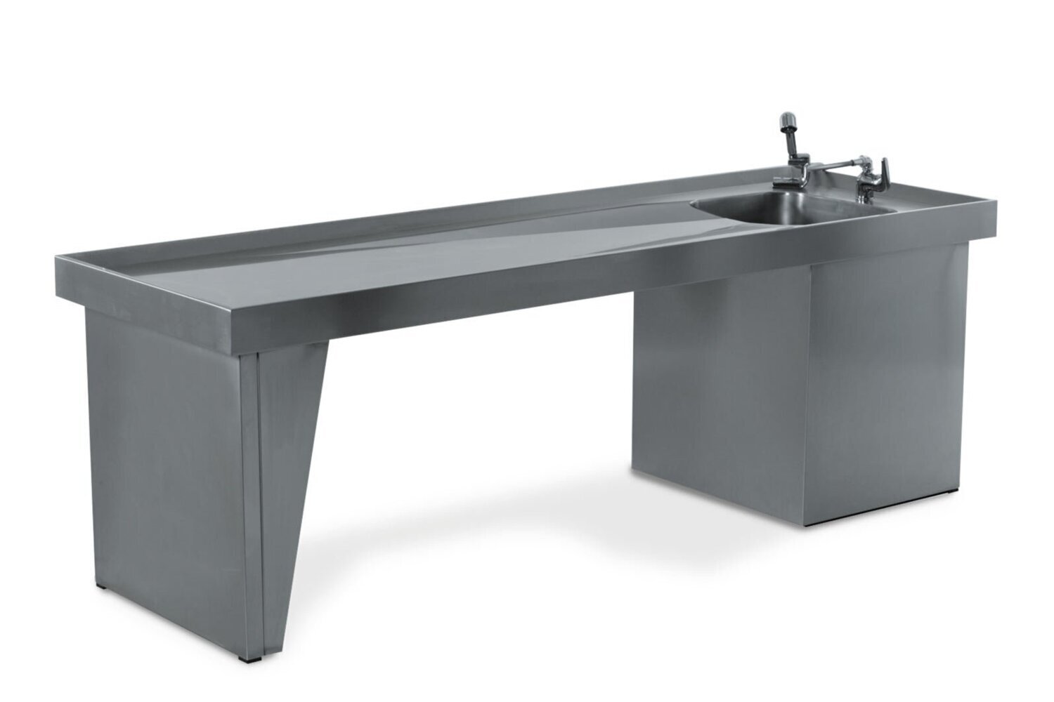 Table d'autopsie fixe