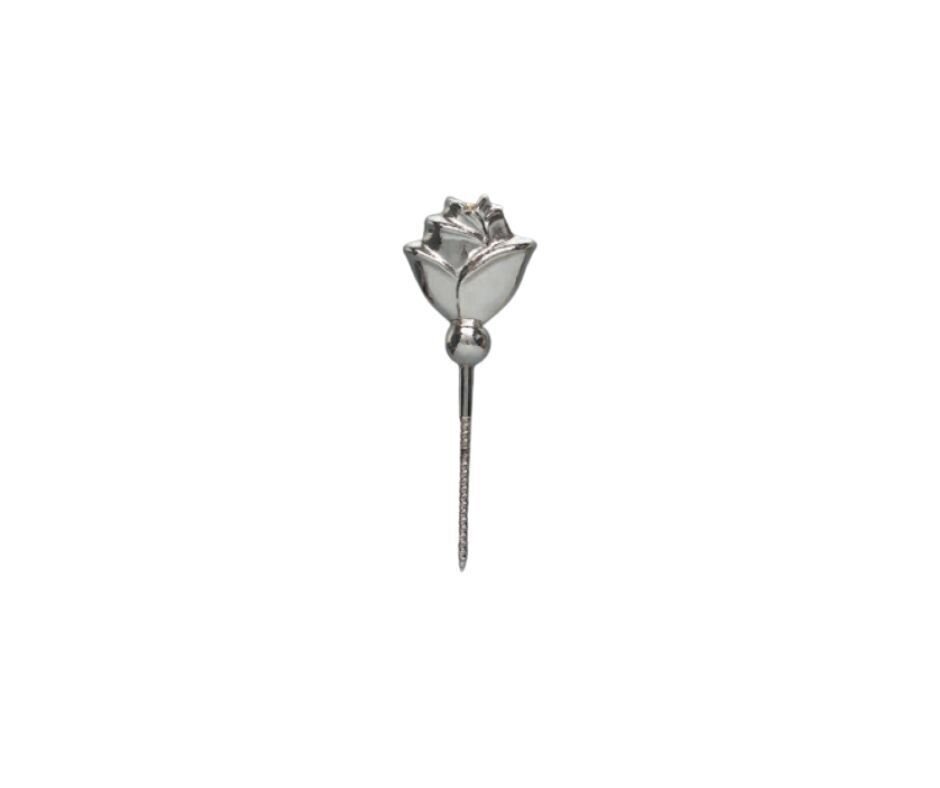 Vis en acier avec zamak finition nickel rose