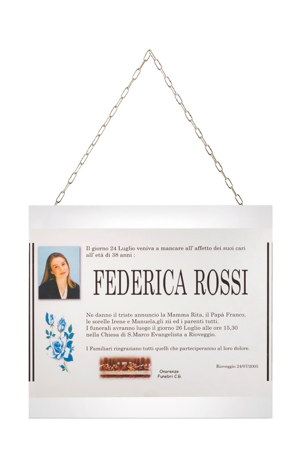 Porte-affiche mural format A4