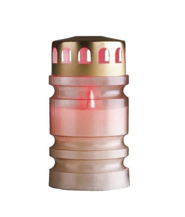 Bougie électronique blanche cylindrique