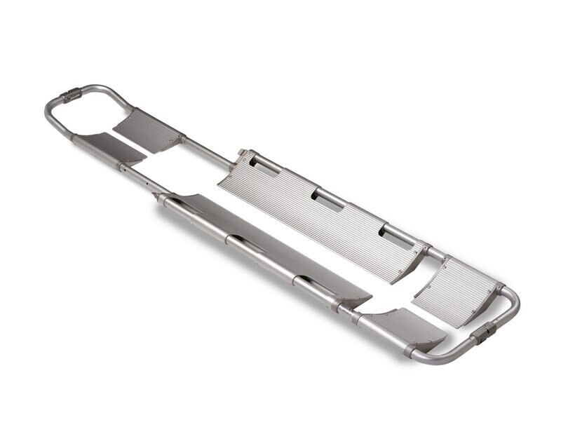 Civière de cuillère en aluminium anodisé