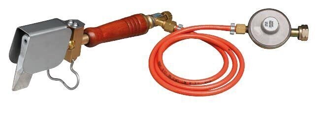 Soudeuse série 400 avec tube pour bouteilles de gaz rechargeables avec détendeur