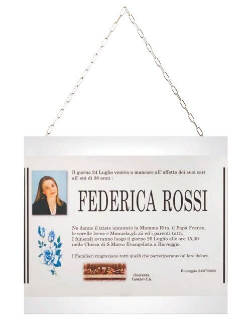 Porte-affiche mural format A3