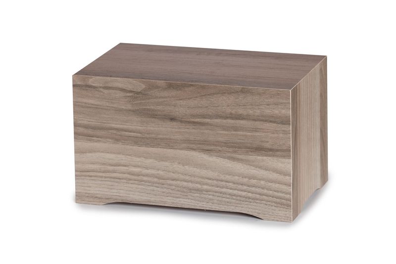Urne en bois – finition chêne