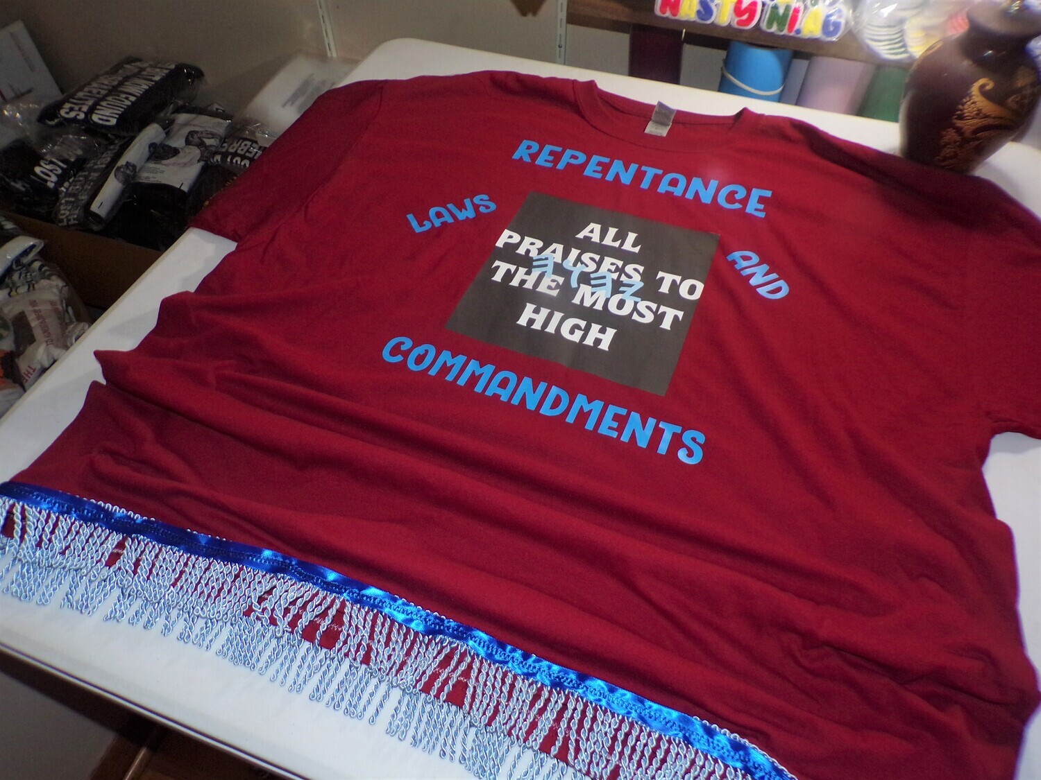 All Praises To The Most High Repentance, Laws and Commandments Maroon