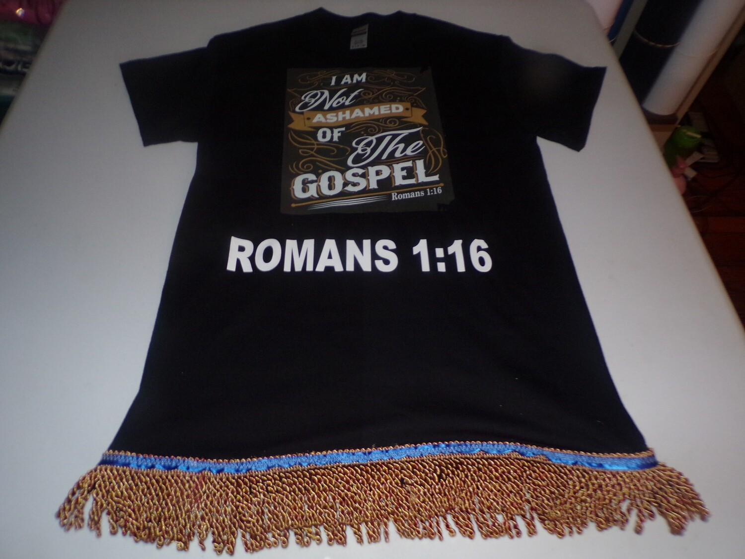 I Am Not Ashamed of The Gospel Romans 1:16 Black