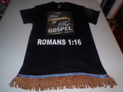 I Am Not Ashamed of The Gospel Romans 1:16 Black
