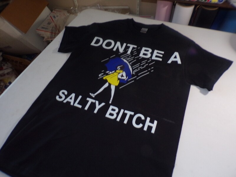 Don&#39;t Be A Salty Bitch White Fringes
