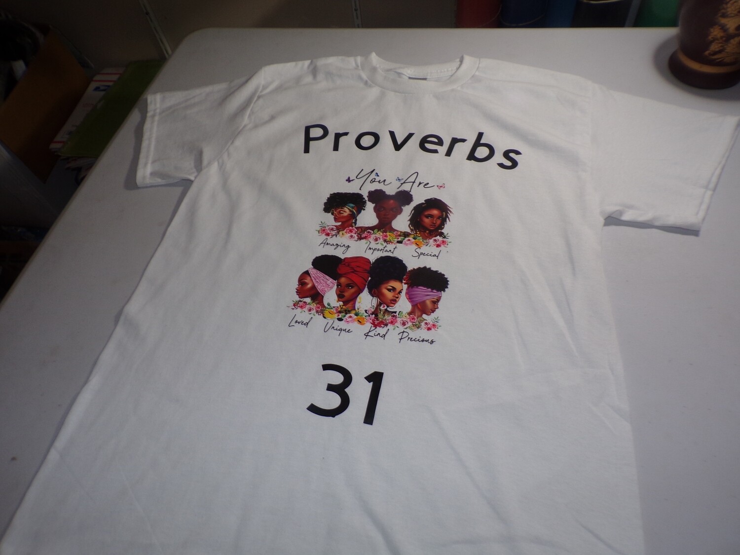 You Are... Amazing White w/Pink Fringes