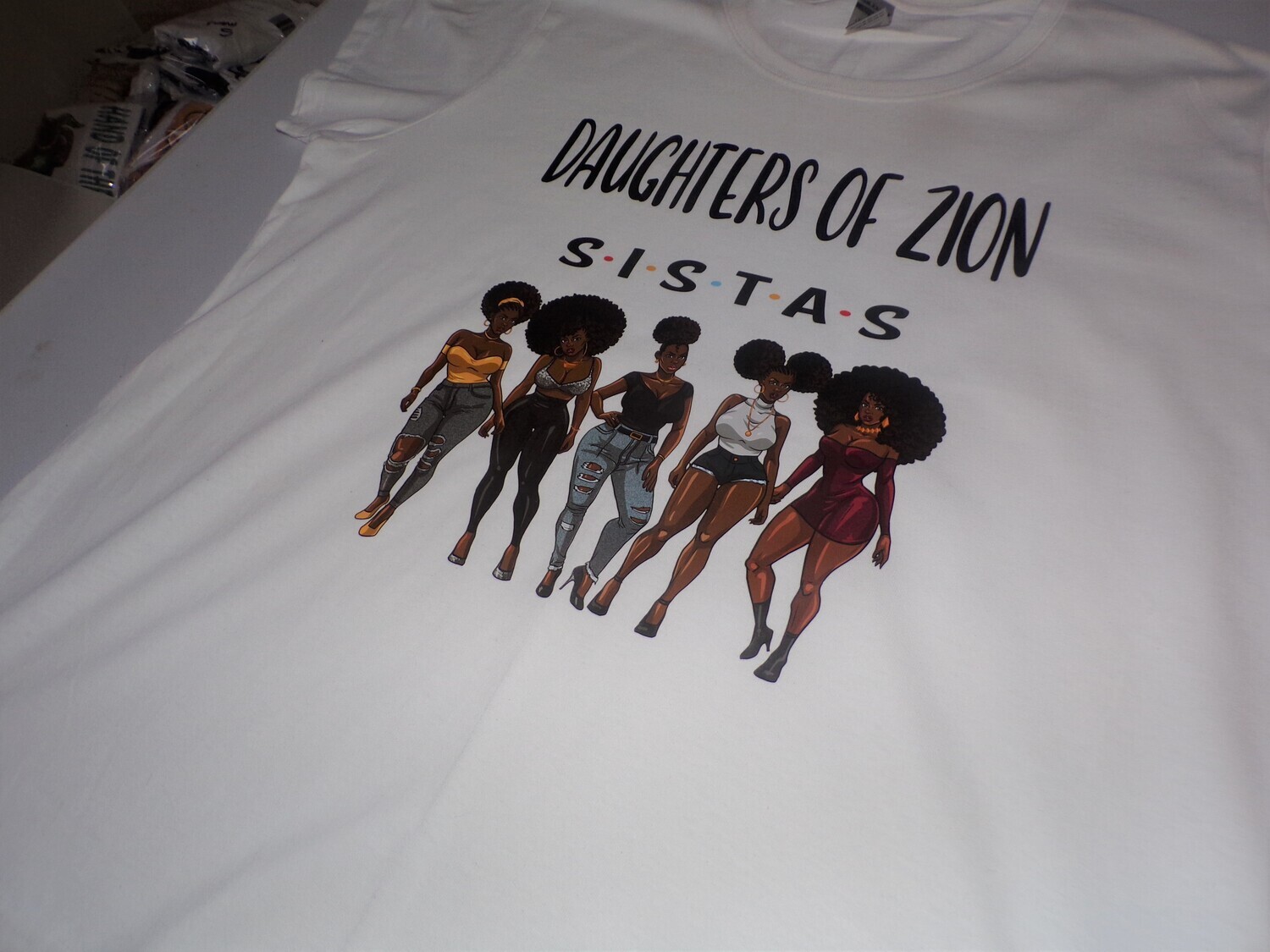 Daughters of Zion SISTAS black fringes
