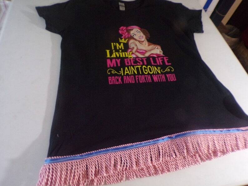 I&#39;m Living My Best Life I Ain&#39;t Goin Back and Forth With You Black