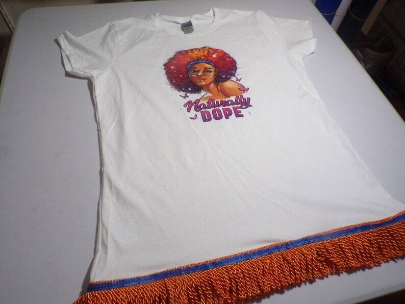 Naturally Dope Pt 2 Orange Fringes