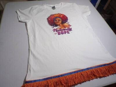 Naturally Dope Pt 2 Orange Fringes