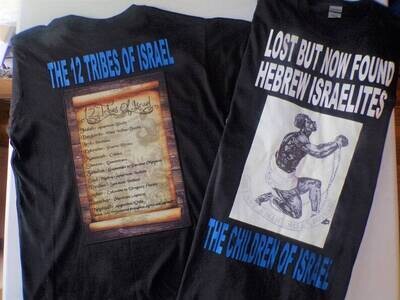 Lost But Now Found The 12 Tribes of Israel Patch Work