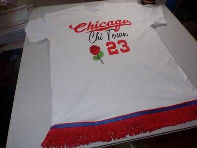 Chicago Chi-Town w/Red Fringes