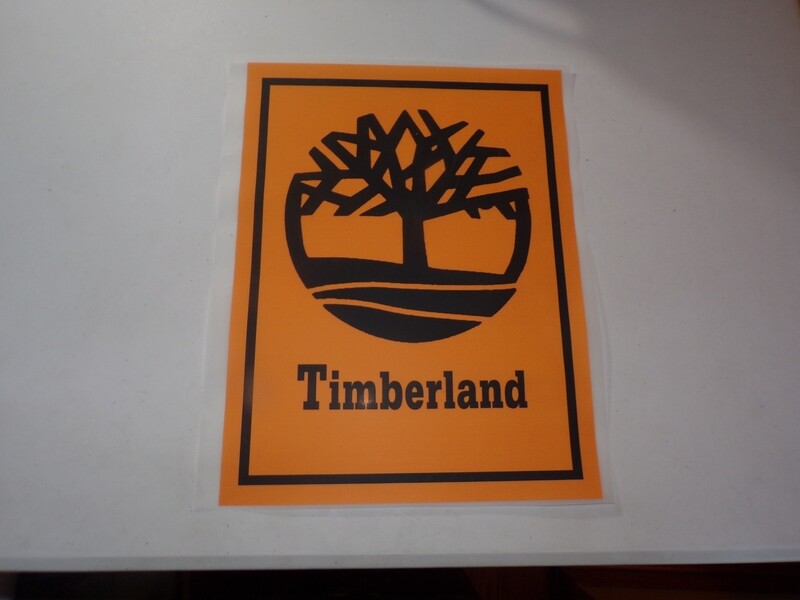 Timberland Iron on Heat Stamp SALE LIMITED TIME