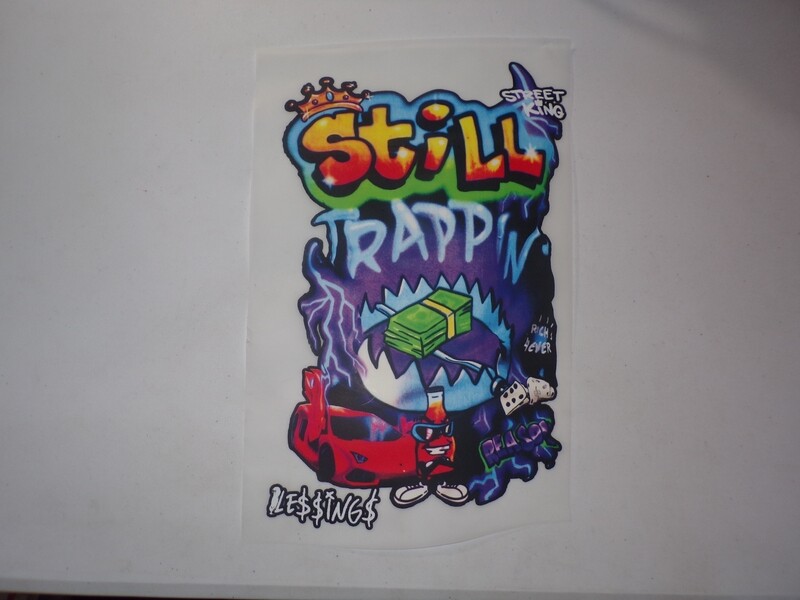 Still Trappin Iron Patch SALE LIMITED TIME