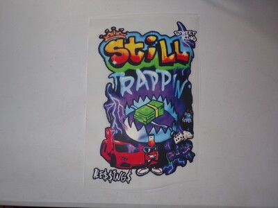 Still Trappin Iron Patch SALE LIMITED TIME