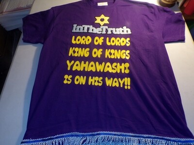 Inthetruh Lord of Lords King of Kings Yahawashi Is on His Way True Celebration of Our Almighty
