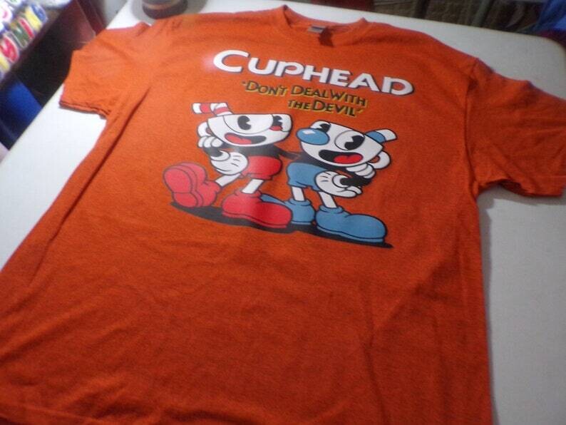 Cuphead Don&#39;t Deal With The Devil Antique Orange